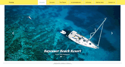 Desktop Screenshot of baycanerbeach.com